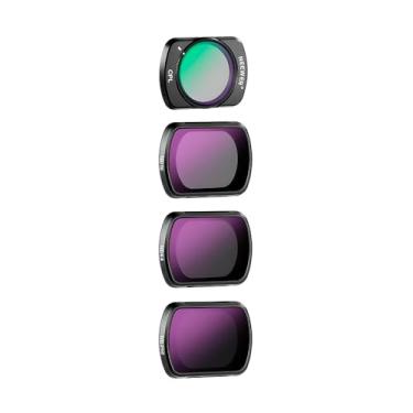 Imagem de Kit 4 Filtros ND e CPL Essenciais Para DJI Pocket 3 - Controle de Luz Profissional, Cores Vibrantes e Redução de Reflexos Em Suas Filmagens