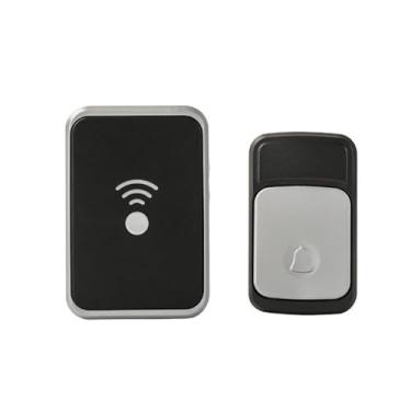 Imagem de Campainha Domestica sem Fio a Prova D áGua Campainha Residencial Comercial sem Fio Tomada e a Pilha(MD-36 COR Aleatorio Tomada)