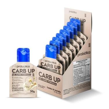 Imagem de Carb Up Gel Super Fórmula 10 Sachês Sabor Baunilha 300g - Probiótica, 