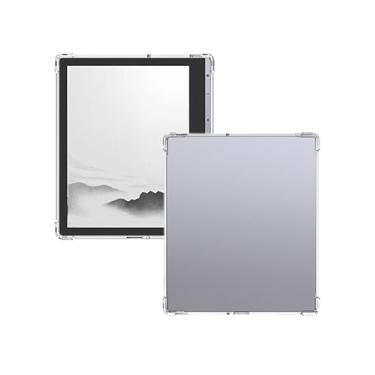 Imagem de Capa transparente para iFLYTEK eReader de 7 polegadas 2025, capa protetora FJIASTB flexível TPU à prova de choque para e-reader iFLYTEK J307E, leve (transparente)