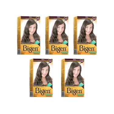 Imagem de Coloraçao Bigen 57 Preto - Kit C/5Un