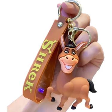 Imagem de Chaveiro 3d Burro Perry Shrek Acessório Chave Carro Bolsa Coleção Pers