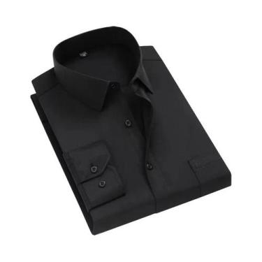 Imagem de Camisa Casual De Negócios Masculina plus Size 9XL 8XL 7XL De Manga Lon