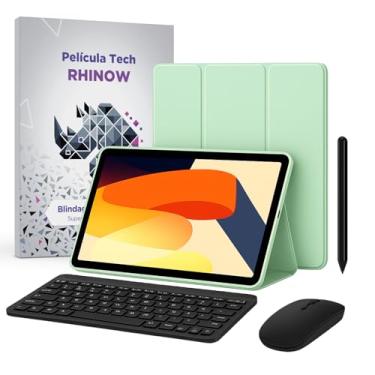 Imagem de Kit Capa Slim para Xiaomi Redmi Pad SE 11": Película de vidro + Caneta Precision + Teclado e Mouse (Rhinow)