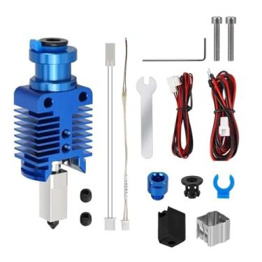 Imagem de Kit hotend de atualização de impressão de alta velocidade, compatível com Ender 3/CR10/VORON 2.4 - Extrusora J-Head Hi-End V2 - Impressão 3D rápida(2PC 0.8 harden steel)