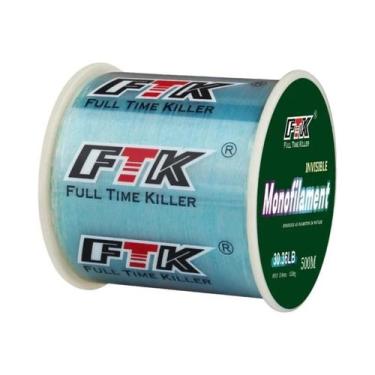 Imagem de Linha De Pesca Fluorocarbono Super Forte Invisível 100m 300m 500m Com 