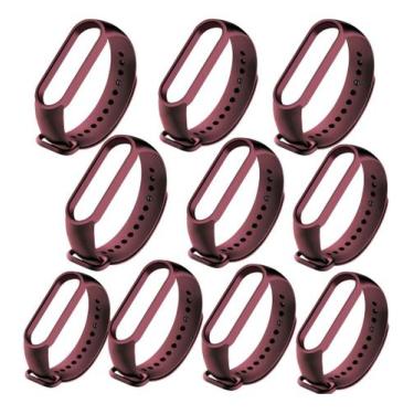 Imagem de Kit Atacado 10 Pulseiras Para Mband 5 E 6 Premium Original - 01Smart, 