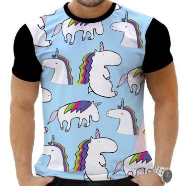 Imagem de Camiseta Camisa Personalizada Animal Mágico Unicórnio 9 - OBDS, INF 16