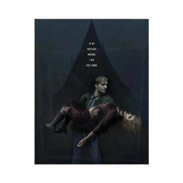 Imagem de Pôster De Jogo De Terror Silent Hill Pintura Em Tela Decoração De Pare