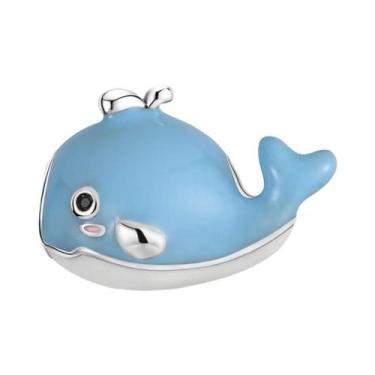 Imagem de Berloques De Prata 925 Com Formato De Golfinho, Caranguejo, Barco E Pr