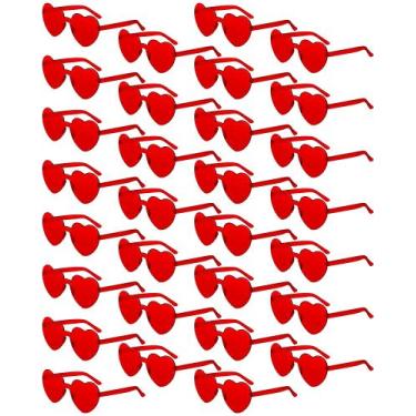 Imagem de Gafas de sol Colzzy Halloween con forma de corazón, 30 pares para muje