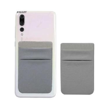 Imagem de Porta-cartões De Celular Fashion, Carteira Elástica De Tecido, Clipe P