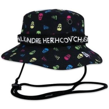 Imagem de CHAPÉU BUCKET NEW ERA ALEXANDRE HERCHCOVITCH NEC23HEA005 PRETO-Masculino