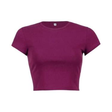 Imagem de Blusa Feminina Vintage De Cor Sólida, Top Cropped Y2K Sexy, Estilo Har