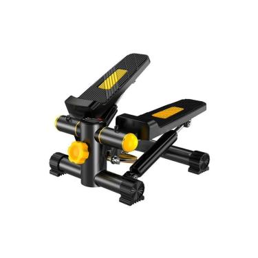 Imagem de Mini Stepper WCT Fitness para Simulador de Caminhada Fisioterapia e Treino Funcional com Monitor LCD Preto OEM