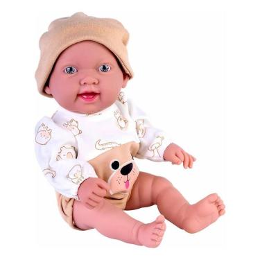 Imagem de Boneca Life Baby Bebê Menino com Chupeta - 619 - Super Toys