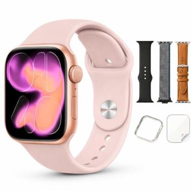 Imagem de Smartwatch W11 Mini Pro Relógio Inteligente 41mm Bluetooth Chamadas No