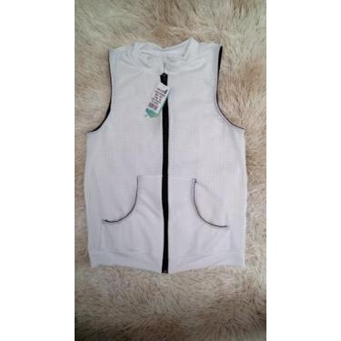Imagem de Jaqueta bomber - BBB moda fitness, Branco, M