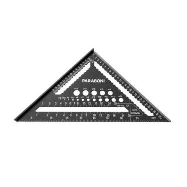 Imagem de Esquadro de aluminio 30cm paraboni