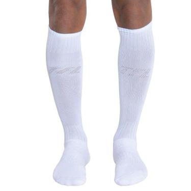Imagem de Meia Futebol Masculino Infantil Trifil, 39 a 43, Branco