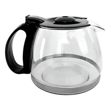 Imagem de Jarra Para Cafeteira Amvox Acf 227 New Vidro Reforçado Preto - Alamand