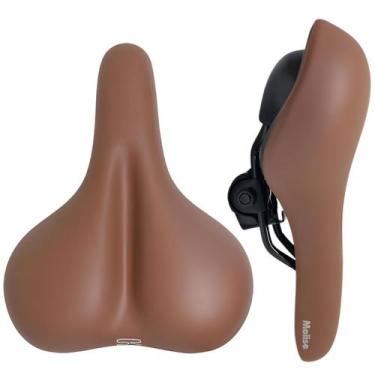Imagem de Selim Selle Royal Molise Passeio RVS Marrom com Carrinho
