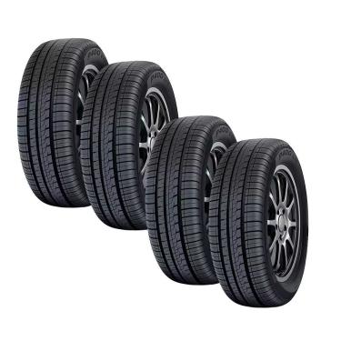 Imagem de Kit 4 Pneus Pirelli P400EV 195-60R15 88H Radial para Carro de Passeio Aro 15 Preto