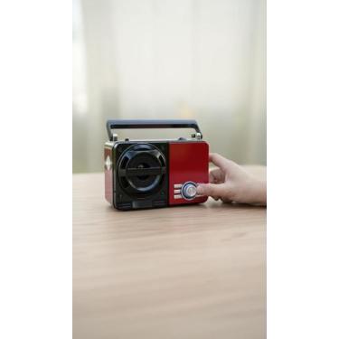 Imagem de Rádio Am/Fm Portátil Retrô Recarregável Bluetooth - Congratulations St
