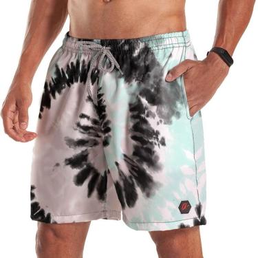 Imagem de Short Bermuda Tie Dye Espiral Aquarius 1-Masculino