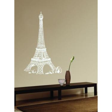 Imagem de Adesivo Decorativo De Parede Torre Eiffel Cidade De Paris Lindo - Gaud