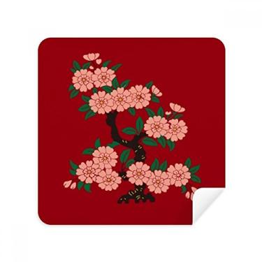 Imagem de Pintura Culture Flower Glasses Pano Limpador de Tela Tecido de Camurça Pacote com 2