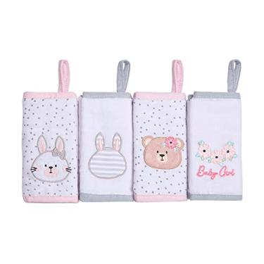 Imagem de Papi Textil Paninho De Boca Soft Papi Friends C/Prendedor De Chupeta 38Cm X 36Cm Contem 04 Un