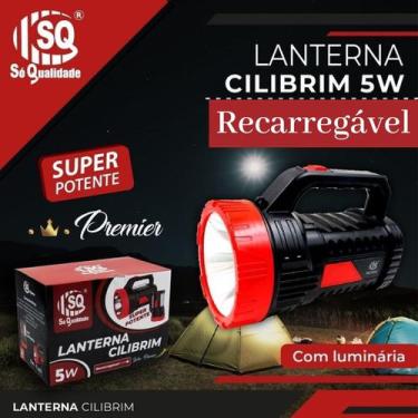 Imagem de Lanterna Cilibrim 5W Super Potente Ref: Sq 3812 Lanterna Holofote
