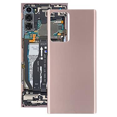 Imagem de HUANGYUNCHAO Acessórios telefônicos Tampa traseira da bateria para Samsung Galaxy Note20 Ultra 5G Substituição do telefone celular