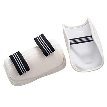 Imagem de Vaveren Protetor de antebraço de Taekwondo leve protetor de cotovelo de braço protetor manga unissex para kickboxing mma artes marciais acessórios de, 25,8 cm L