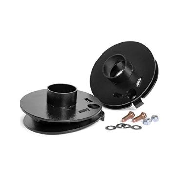 Imagem de Rough Country Placas de correção de mola de bobina traseira (ajustáveis) Jeep Wrangler TJ 1997-2006 | 1141
