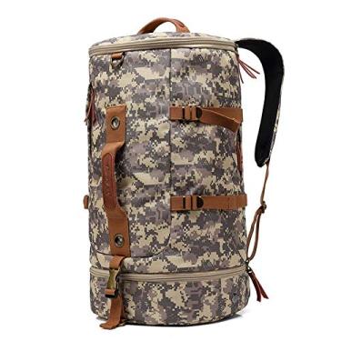 Imagem de C/H Mochila conversível Bolsa de ombro Maleta 50 L Mochila leve resistente à água Mochila esportiva para laptop de 17,3 polegadas para homens/mulheres