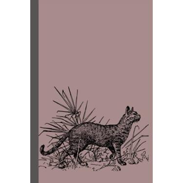Imagem de Journal: 6 x 9 Big Cat Hardcover Notebook Journal for Women, 120 Lined Pages Hardcover Journal For School Home Or Work, Gift For Girls, Gift For Women
