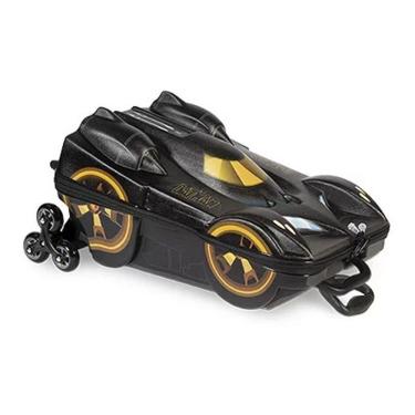 Imagem de Mala Mochila Escolar Infantil Rodas Batman Beware Maxtoy