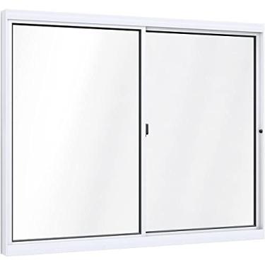 Imagem de Janela de Correr Lateral sem Grade Ideale 100x120cm Branca