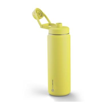 Imagem de Garrafa Térmica Inox 500ml Com Bico Cor Amarelo Goldentec