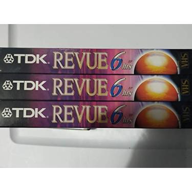 Imagem de Caixa de vídeo TDK 120 min VHS (pacote com 3)