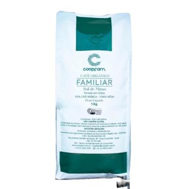 Imagem de Café Familiar Orgânico Torrado em Grãos Coopfam 1kg