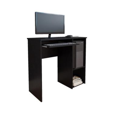 Imagem de Mesa Para Computador Denali Com Suporte Para Teclado Preto