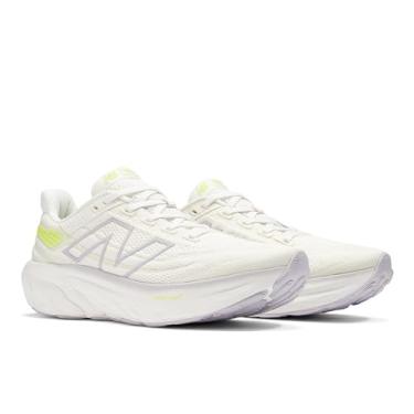 Imagem de New Balance Fresh Foam X 1080 V13 Tênis de corrida feminino, Sal marinho/violeta cinza, 13 Wide