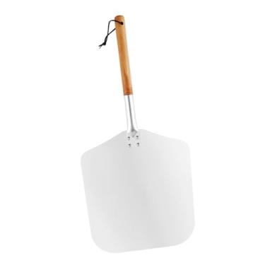 Imagem de Baoblaze de pizza de liga de alumínio, ferramenta de pizza, virador de pizza de pastelaria, de giro profissional para forno