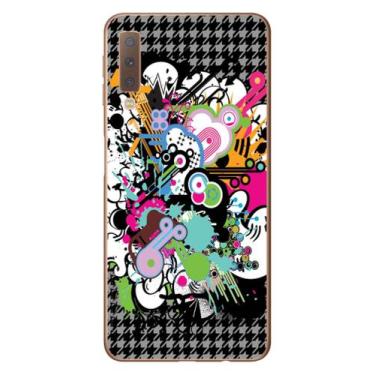 Imagem de Capa Adesivo Skin022 Verso Para Samsung Galaxy A7 2018 - KawaSkin