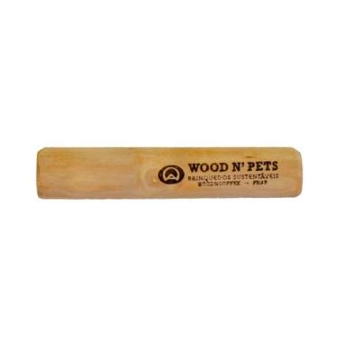 Imagem de Brinquedo Amicus WoodnPets Sustentável Rústico para Cães - Tamanho P