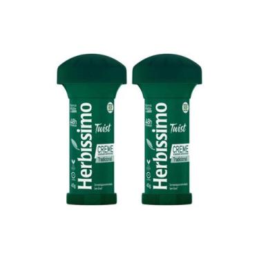 Imagem de Desodorante Herbissimo Stick Creme Twist Tradicional - 2Un - Herbíssim