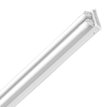 Imagem de Luminária Sobrepor ou Embutir Tubular 2 Lâmpadas Retangular 120cm Lume